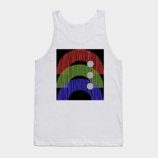 Arches Modern Abstract Art Tank Top